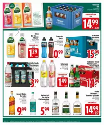 Gazetka promocyjna Edeka - Prospekte - Gazetka - ważna od 20.01 do 20.01.2025 - strona 24 - produkty: berliner, berliner luft, bio, budweiser, eis, Elektro, elle, flasche, getränk, haselnuss, likör, Maxl Helles, Maxlrainer, nuss, pfeffer, pfefferminzlikör, pils, pilsner, pilsner urquell, pircher, schweppes, Sport, tee, vita, volvic, whisky