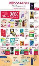 Gazetka promocyjna Rossmann - Prospekte - Gazetka - ważna od 08.07 do 08.07.2022 - strona 1 - produkty: aqua, axe, baby-dry, Behälter, besteck, bohne, bohnen, coffein, dallmayr, dallmayr prodomo, decke, Deckel, dressing, dusche, edelstahl, eis, eiswürfel, elvital, feuchte tücher, flasche, garnier, gillette, jacobs, jacobs tassimo, kaffee, katzennahrung, kraft, lavazza, lavazza ganze bohne, lenor, lenor weichspüler, lunchbox, mac, mach3, Nutrisse, pampers, Pants, persil, persil waschmittel, prodomo, purina, Rasierklinge, rasierklingen, shampoo, sheba, sim, spülung, tasse, tassimo, Ti, tisch, trinkflasche, trockenfutter, tücher, vita, waschmittel, wc frisch, weichspüler, whiskas, windeln, windeln oder pants, würfel