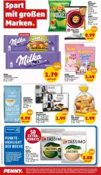 Gazetka promocyjna Penny - Prospekte - Gazetka - ważna od 23.07 do 23.07.2022 - strona 12 - produkty: ACC, beutel, bio, bugles, butter, caffe, chia, cola, Croissant, croissants, dallmayr, frucht, fruchtgummi, jacobs, jacobs tassimo, latte, latte macchiato, mac, macchiato, milka, milka schokolade, nacho, nacho cheese, paprika, schoko, schokolade, sim, tassimo, Ti, tiramisu