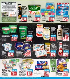 Gazetka promocyjna Hit - Wochenprospekt - Gazetka - ważna od 20.09 do 20.09.2025 - strona 9 - produkty: actimel, actimel drink, activia, auer, aufstrich, Bau, Bauer, becel, Becher, brot, brotaufstrich, brötchen, choco fresh, creme, Croissant, croissants, danone, danone actimel drink, danone activia, danone fruchtzwerge, drink, eis, feinjoghurt, ferrero, flasche, frucht, früchte, früchten, fruchtzwerge, gewürz, gewürzquark, gouda, hörnchen, joghur, joghurt, joghurt mild, Kinder, landliebe, landliebe joghurt, lätta, lebensmittel, leine, lion, milch, milram, mövenpick, Müller, pudding, quark, rama, rama cremefine, reis, sahne, sauce, schnitzel, Skyr, Ti, topf, Topfen, Yo, ZTE, zwiebel
