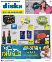 Gazetka promocyjna Diska - Prospekte - Gazetka - ważna od 03.12 do 03.12.2022 - strona 1 - produkty: aktionspreis, angebot, angebote, Berger, bier, butter, darbo, darboven, dell, eilles gourmet, eis, eisbergsalat, elle, flasche, fleisch, hackfleisch, kaffee, landliebe, mac, Mode, radeberger, reis, rind, rotkäppchen, salat, schwein, Streichzart, teller, Ti, wein, Yo, ZTE