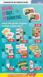 Gazetka promocyjna Famila - Prospekte - Gazetka - ważna od 23.07 do 23.07.2022 - strona 11 - produkty: alpro, aufstrich, Becher, bratwurst, brot, brotaufstrich, creme, decke, drink, eis, garden gourmet, grill, hafer, Haferdrink, hummus, kokos, kokosmilch, margarine, Meister, milch, nuss, pfanne, pfannen, pflanze, pflanzen, Popp, reis, rügenwalder, salat, sim, Ti, veggie, wurst, ZTE