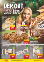 Gazetka promocyjna Netto Marken-Discount - Filial-Angebote - Gazetka - ważna od 20.08 do 20.08.2022 - strona 8 - produkty: angebot, auer, backofen, bestpreis, bio, brot, brötchen, dauertiefpreis, Dinkelbrot, eis, knäckebrot, korn, Kornbrot, LG, mehl, ndk, Ofen, reis, Ti, tiefpreis, versandkostenfrei, vollkornbrot, Weizenbrot