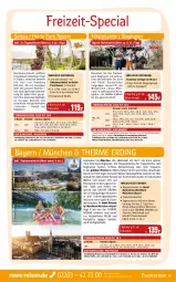 Gazetka promocyjna Rewe Reisen - Reiseprospekt - Gazetka - ważna od 26.05 do 26.05.2023 - strona 19 - produkty: aqua, axe, Bad, bett, bettwäsche, buch, decke, eis, elle, ente, Garten, Holz, inklusivleistungen, Kinder, kurtaxe, nudel, nudeln, pool, rama, reis, spartipp, Ti, tisch, uhr, wasser