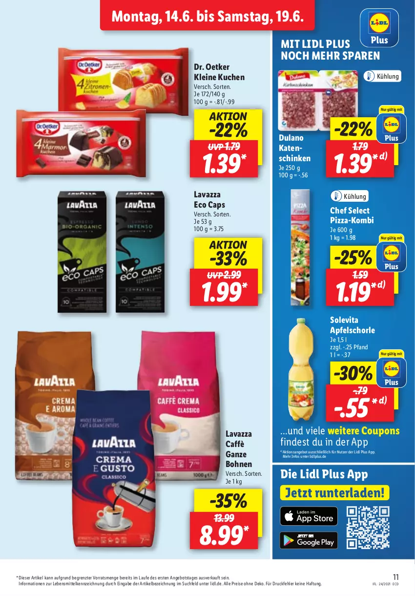 Aktueller Prospekt Lidl - Aktionsprospekt - von 14.06 bis 19.06.2021 - strona 11