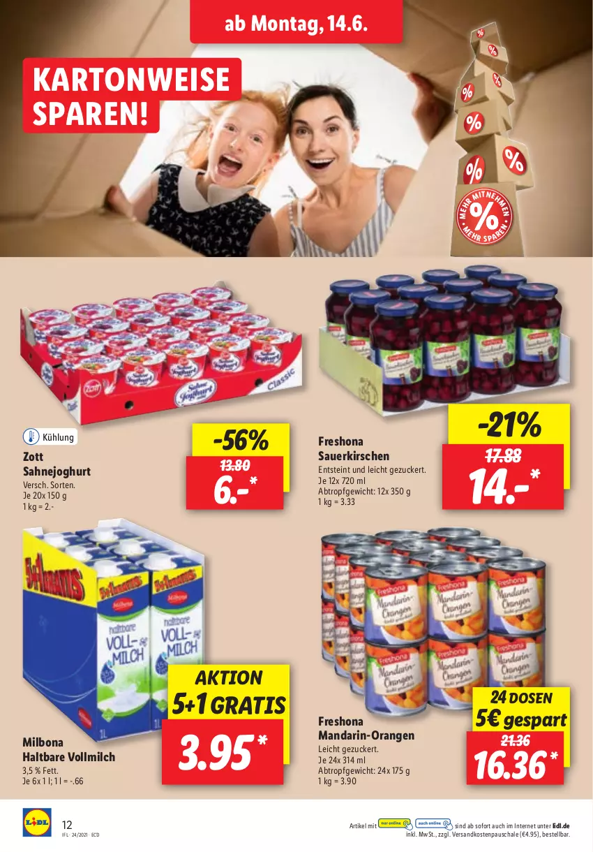 Aktueller Prospekt Lidl - Aktionsprospekt - von 14.06 bis 19.06.2021 - strona 12