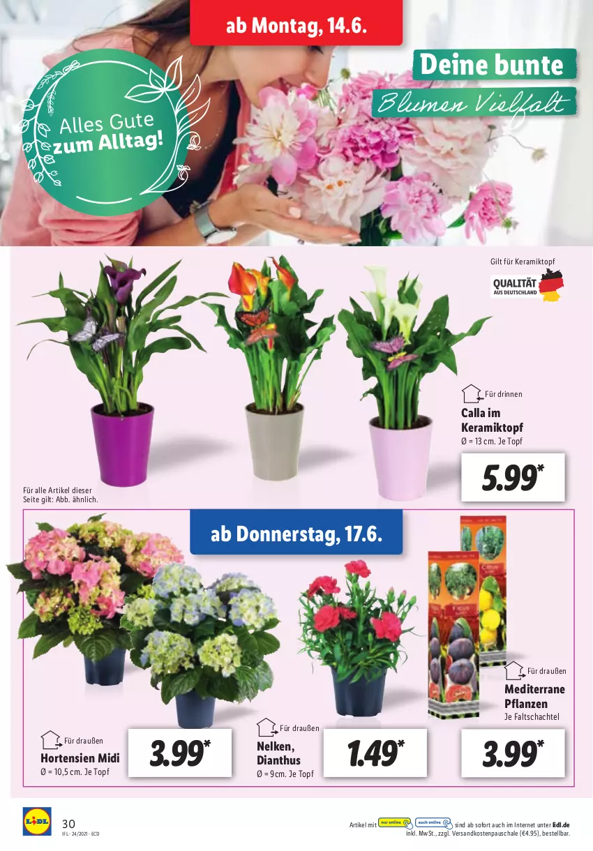 Aktueller Prospekt Lidl - Aktionsprospekt - von 14.06 bis 19.06.2021 - strona 30