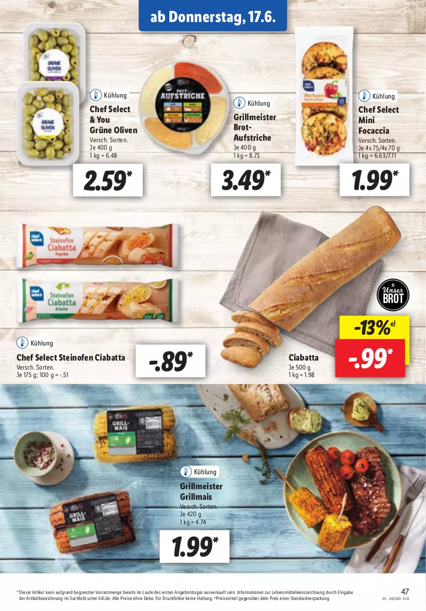 Aktueller Prospekt Lidl - Aktionsprospekt - von 14.06 bis 19.06.2021 - strona 47