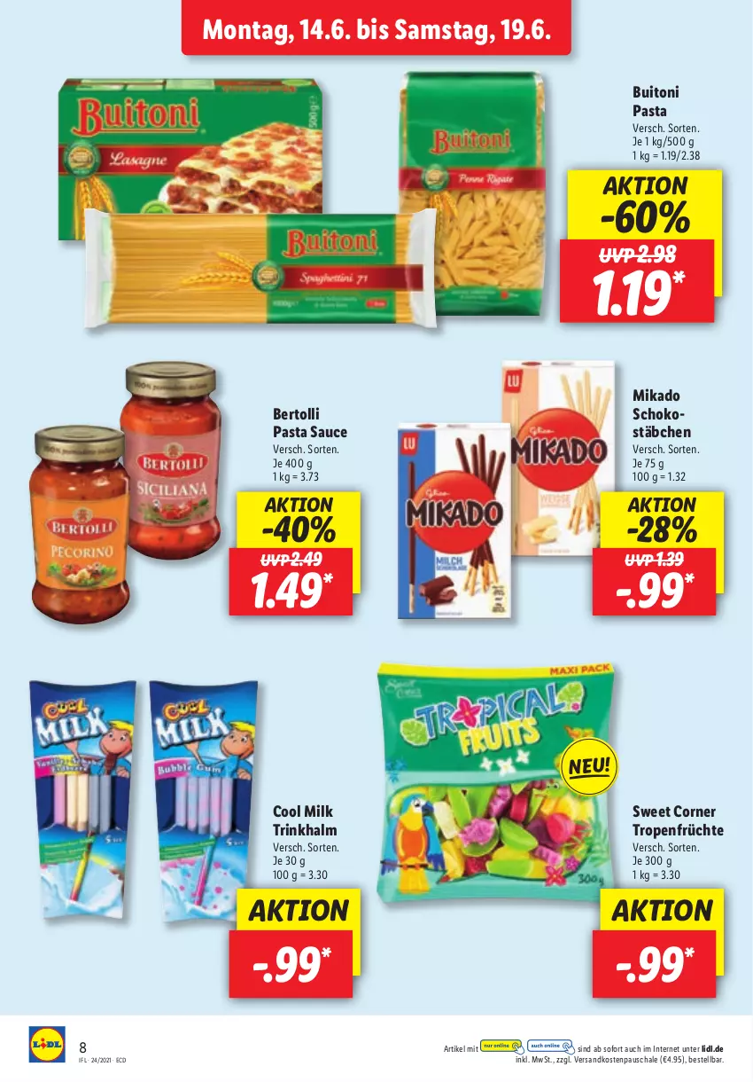 Aktueller Prospekt Lidl - Aktionsprospekt - von 14.06 bis 19.06.2021 - strona 8