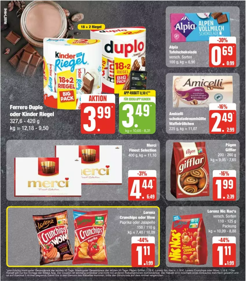 Aktueller Prospekt Edeka - Prospekte - von 18.03 bis 23.03.2024 - strona 20 - produkty: hose, hosen, Kinder, kinder riegel, lorenz, riegel, tee, Ti, Tiere