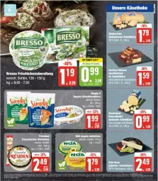 Gazetka promocyjna Edeka - Prospekte - Gazetka - ważna od 23.03 do 23.03.2024 - strona 15 - produkty: aufstrich, bresso, deka, deutscher schnittkäse, französischer weichkäse, frischkäse, frischkäsezubereitung, Käse, käsetheke, mac, Nordsee, schnittkäse, Ti, weichkäse