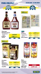 Gazetka promocyjna Metro - Wochen-Angebote Gastro - Gazetka - ważna od 23.08 do 23.08.2025 - strona 12 - produkty: angebot, barbecue, beutel, bohne, bohnen, caffè crema, coca-cola, cola, eis, flasche, getränk, getränke, granini, lavazza, mehl, meica, mondamin, Palette, reis, saft, sauce, saucen, Ti, tiefpreis, torte, tortelloni, würstchen