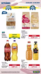 Gazetka promocyjna Metro - Wochen-Angebote Gastro - Gazetka - ważna od 23.08 do 23.08.2025 - strona 13 - produkty: angebot, barbecue, beutel, bohne, bohnen, caffè crema, coca-cola, cola, eis, flasche, getränk, getränke, granini, lavazza, mehl, meica, mondamin, Palette, reis, saft, sauce, saucen, Ti, tiefpreis, torte, tortelloni, würstchen