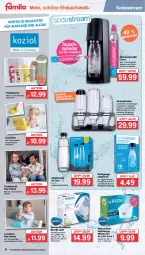 Gazetka promocyjna Famila - Prospekte - Gazetka - ważna od 06.04 do 06.04.2024 - strona 6 - produkty: edelstahl, eier, eis, elle, flasche, gin, glasflasche, lunchbox, Maxtra, Paw Patrol, Reinigung, reis, rel, Ria, Schal, Schale, Soda, sodastream, spülmaschinen, tablet, tablett, Tablette, teller, Ti, trinkflasche, wasser, wasserfilter, wassersprudler