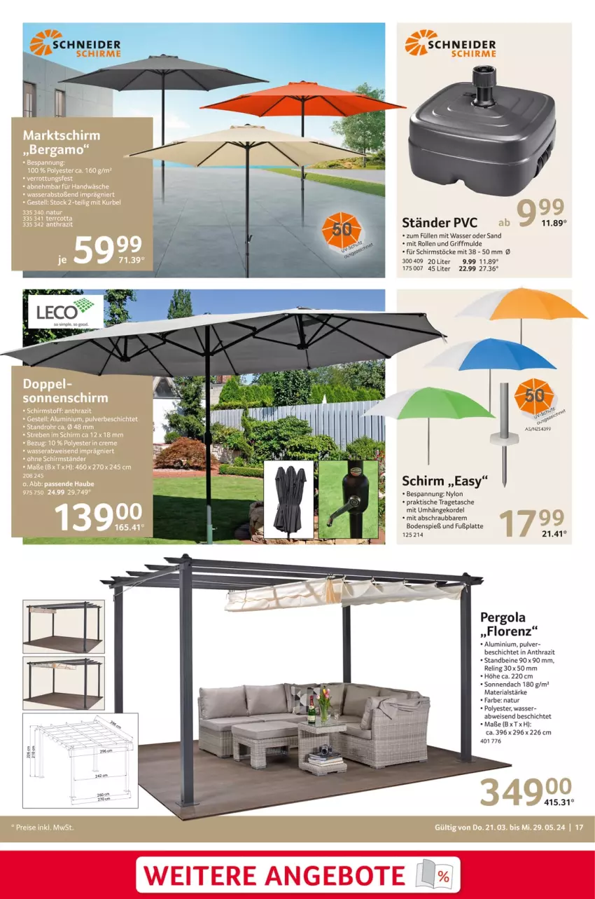 Aktueller Prospekt Selgros - Outdoor-Katalog - von 21.03 bis 29.05.2024 - strona 17 - produkty: eis, latte, leco, lorenz, natur, rel, Ria, sim, Tasche, Ti, tisch, tragetasche, wasser