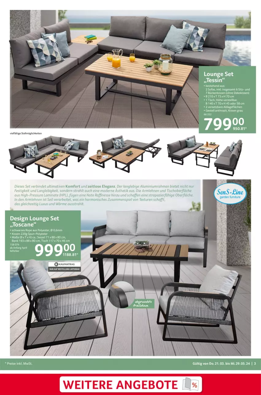 Aktueller Prospekt Selgros - Outdoor-Katalog - von 21.03 bis 29.05.2024 - strona 3 - produkty: angebot, angebote, Ti