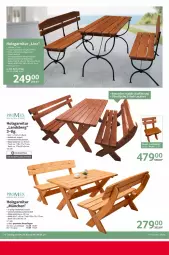 Gazetka promocyjna Selgros - Outdoor-Katalog - Gazetka - ważna od 29.05 do 29.05.2024 - strona 14 - produkty: Bank, garnitur, Holz, lack, Ria, Sitzauflage, Ti, tisch