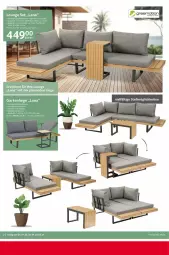 Gazetka promocyjna Selgros - Outdoor-Katalog - Gazetka - ważna od 29.05 do 29.05.2024 - strona 2 - produkty: eis, Garten, gartenliege, greemotion, Holz, kissen, Liege, natur, pril, reis, rückenlehne, rwe, sitzkissen, Sofa, Ti, tisch