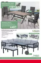 Gazetka promocyjna Selgros - Outdoor-Katalog - Gazetka - ważna od 29.05 do 29.05.2024 - strona 4 - produkty: aluminiumgestell, armlehnen, Bank, kissen, latte, Rückenkissen, sessel, Sofa, Ti, tisch