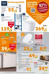Gazetka promocyjna  - Gazetka - ważna od 08.11 do 08.11.2025 - strona 7 - produkty: akku, armatur, auto, Bau, brause, Brei, decke, Deckel, deka, grohe, ladekabel, passend für alle, sac, salz, Schal, Spültischarmatur, tablet, tablett, Tablette, Tapete, thermostat, Ti, Tiere, tisch, topf, Topfen, usb, ventilator, Wanne, waschtisch, waschtischarmatur, wasser, wc-sitz, Yo