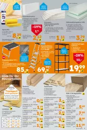 Gazetka promocyjna  - Gazetka - ważna od 08.11 do 08.11.2025 - strona 9 - produkty: Anhänger, Bau, Bauholz, Eckregal, eis, Holz, latte, leihanhänger, mac, natur, regal, reis, rwe, säge, Schal, Schale, Sport, steckregal, Ti, Treppenpodest, usb, wasser