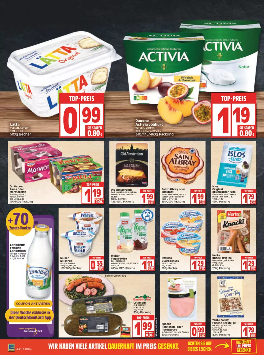 Aktueller Prospekt Edeka - Angebote der Woche - von 22.11 bis 27.11.2021 - strona 12