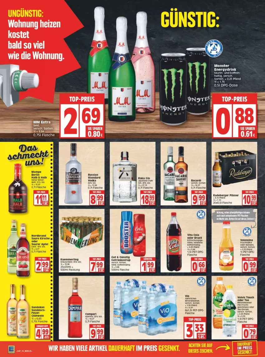 Aktueller Prospekt Edeka - Angebote der Woche - von 22.11 bis 27.11.2021 - strona 16