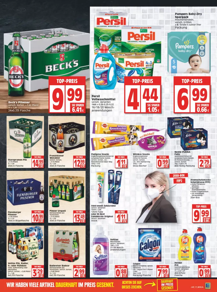 Aktueller Prospekt Edeka - Angebote der Woche - von 22.11 bis 27.11.2021 - strona 17