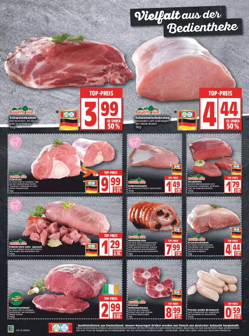 Aktueller Prospekt Edeka - Angebote der Woche - von 22.11 bis 27.11.2021 - strona 4