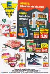 Gazetka promocyjna E Center - Angebote der Woche - Gazetka - ważna od 26.02 do 26.02.2022 - strona 1 - produkty: alkohol, Becher, beutel, braten, deka, dessert, ehrmann, eis, elle, ente, flasche, mac, pils, pilsener, reis, saft, schwein, schweine, tafeläpfel, teller, Ti, veltins, veltins pilsener, wein, weine, Yo