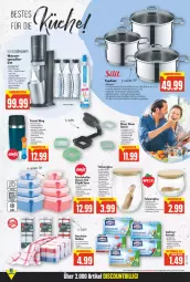 Gazetka promocyjna E Center - Angebote der Woche - Gazetka - ważna od 26.02 do 26.02.2022 - strona 15 - produkty: aqua, auto, backofen, Bau, baumwolle, beutel, bio, bio-baumwolle, braten, Bratentopf, buch, decke, Deckel, discount, edelstahl, eis, fleisch, Fleischtopf, geschirr, gin, Glasdeckel, Holz, lebensmittel, messer, Ofen, Soda, sodastream, sonderposten, Sprudel, spülmaschinen, tee, Ti, tisch, topf, Topfset, travel mug, wasser, weck, wolle, würfel