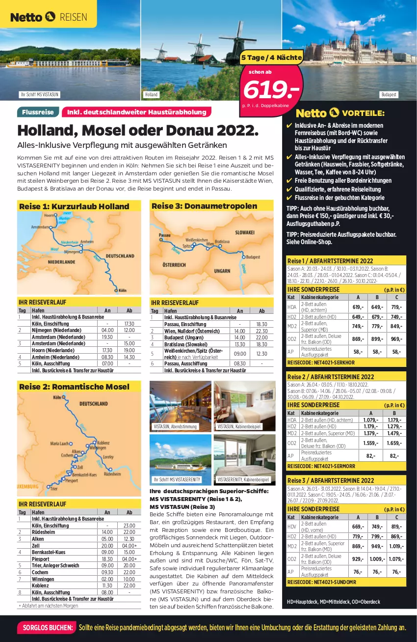 Aktueller Prospekt Netto - Netto-Reisen - von 04.10 bis 17.10.2021 - strona 3