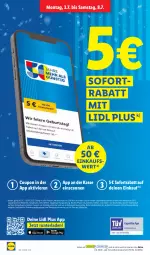 Gazetka promocyjna Lidl - Aktionsprospekt - Gazetka - ważna od 08.07 do 08.07.2023 - strona 14 - produkty: coupon, coupons, eis, gutschein, ndk, Schal, Schale, sofortrabatt, telefon, Ti, Tüte