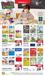 Gazetka promocyjna Lidl - Aktionsprospekt - Gazetka - ważna od 08.07 do 08.07.2023 - strona 22 - produkty: angebot, buch, deckfarbkasten, dell, eis, elle, Kinder, Kinderbuch, Lernspiel, Mode, ndk, Pinsel, Pinselset, reis, Ria, Schal, Schale, stifte, Ti, ZTE