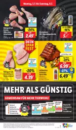 Gazetka promocyjna Lidl - Aktionsprospekt - Gazetka - ważna od 08.07 do 08.07.2023 - strona 9 - produkty: angebot, brot, coupon, dell, eis, elle, fisch, fische, Fischer, forelle, Frische Hähnchen, grill, lebensmittel, Meister, Mode, pute, putenbrust, reifen, reis, rel, schnitzel, schwein, schweine, spare ribs, Ti, wein, weine