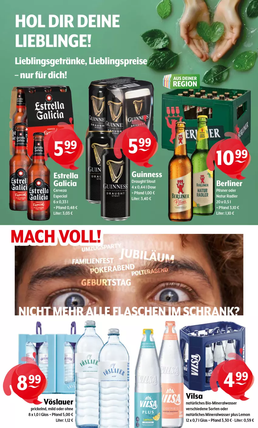Aktueller Prospekt Getraenke Hoffmann - Prospekte - von 11.08 bis 16.08.2025 - strona 9 - produkty: Alwa, auer, bio, eis, getränk, getränke, mineralwasser, natur, natur radler, natürliches mineralwasser, radler, reis, rel, vöslauer, wasser