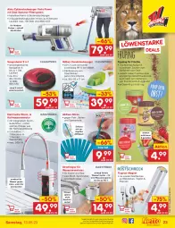 Gazetka promocyjna Netto Marken-Discount - Filial-Angebote - Gazetka - ważna od 13.05 do 13.05.2023 - strona 23 - produkty: akku, angebot, armatur, armaturen, auto, Bad, besteck, bestecke, bodenstaubsauger, eis, frucht, früchte, früchten, handstaubsauger, joghur, joghurt, küche, mac, müsli, obst, pfanne, pfannen, Rauch, Saugroboter, Seife, staubsauger, Ti, tisch, topf, wasser, ZTE