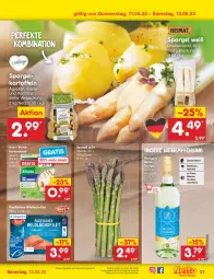 Gazetka promocyjna Netto Marken-Discount - Filial-Angebote - Gazetka - ważna od 13.05 do 13.05.2023 - strona 31 - produkty: angebot, bestpreis, eis, filet, fisch, fische, früchte, früchten, hollandaise, kartoffel, kartoffeln, knorr, lachs, lachsfilet, meeresfrüchte, Müller, pasta, qualitätswein, reis, sauce, sauce hollandaise, spargel, spargel grün, Ti, wein, weine, Weißwein, Wild, wildlachs, ZTE