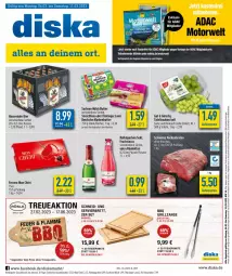 Gazetka promocyjna Diska - Prospekte - Gazetka - ważna od 11.03 do 11.03.2023 - strona 1 - produkty: aktionspreis, alkohol, angebot, angebote, Becher, bier, braten, butter, ecco, eis, ferrero, flasche, frucht, fruchtsecco, grill, grillzange, hasseröder, magazin, markenbutter, milch, reis, ring, rotkäppchen, rwe, sac, Schal, Schale, schwein, schweine, sekt, tafeltrauben, tee, Ti, trauben, wein, weine, ZTE