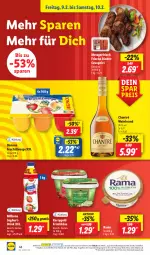 Gazetka promocyjna Lidl - Aktionsprospekt - Gazetka - ważna od 10.02 do 10.02.2024 - strona 56 - produkty: angebot, Bona, cevapcici, chantré, coupon, danone, danone fruchtzwerge, drink, eis, frischkäse, frucht, fruchtzwerge, gewürz, joghur, joghurt, Joghurtdrink, Käse, kerrygold, Milbona, ndk, preisvorteil, rama, reis, rind, rinder, Schal, Schale, Ti, wein, weinbrand