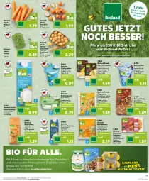 Gazetka promocyjna Kaufland - Prospekt - Gazetka - ważna od 04.09 do 04.09.2024 - strona 13 - produkty: angebot, angebote, Bau, Becher, beutel, bier, bio, bioland, brötchen, decke, eis, gouda, karotten, kartoffel, kartoffeln, korn, kräuter, Maasdam, maasdamer, mac, milch, möhren, müsli, natur, nudel, nudeln, Ofen, pfanne, pfannen, quark, reis, reiss, sahne, schlagsahne, Skyr, speisekartoffeln, steinofen, teigwaren, Ti, vollmilch, ZTE, zwiebel, zwiebeln