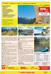 Gazetka promocyjna Netto Marken-Discount - Reisemagazin Januar - Gazetka - ważna od 31.01 do 31.01.2022 - strona 12 - produkty: anreisetermine, appenzeller, aust, auto, axe, Bad, Beba, Brei, buch, decke, dusche, Egger, eis, elle, ente, erde, gin, individuelle abreise, leine, rama, reis, reiseveranstalter, reiseverlauf, rezept, rum, saison anreisetermine, sessel, steiner, Stier, Ti, Tiere, uhr, wasser, Wild