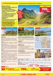 Gazetka promocyjna Netto Marken-Discount - Reisemagazin Januar - Gazetka - ważna od 31.01 do 31.01.2022 - strona 14 - produkty: Bad, bett, buch, dusche, eis, elle, erde, gin, kaffee, LG, pril, rama, reis, reiseveranstalter, reiseverlauf, rezept, ring, rum, schott, tee, telefon, Ti, tisch, top-preis, trendtours touristik gmbh, uhr, whisky