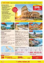 Gazetka promocyjna Netto Marken-Discount - Reisemagazin Januar - Gazetka - ważna od 31.01 do 31.01.2022 - strona 16 - produkty: Brei, brunnen, chia, eimer, eis, elle, limo, mab, Persona, preisvorteil, pril, rama, reis, reiseveranstalter, reiseverlauf, Ria, Ti, uhr, usb