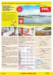 Gazetka promocyjna Netto Marken-Discount - Reisemagazin Januar - Gazetka - ważna od 31.01 do 31.01.2022 - strona 20 - produkty: Alwa, angebot, angebote, bett, Betten, bier, Brei, buch, cola, drink, drinks, dusche, eis, elle, erde, fenster, Garten, getränk, getränke, kaffee, kreuzfahrten, kuchen, leine, limo, limonade, mineralwasser, pool, rama, reis, reiseveranstalter, rezept, Ria, säfte, sekt, tee, telefon, Ti, uhr, wasser, wein, weine