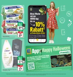 Gazetka promocyjna Edeka - Angebote der Woche - Gazetka - ważna od 14.10 do 14.10.2023 - strona 30 - produkty: angebot, Becher, coupon, coupons, deka, dove, duschgel, eis, flasche, mac, milram, nuss, quark, rabatt-coupon, reis, Ti, ZTE