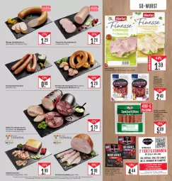 Gazetka promocyjna Edeka - Angebote der Woche - Gazetka - ważna od 14.10 do 14.10.2023 - strona 7 - produkty: auer, ball, Bau, Bauer, beef, bratwurst, braun, deka, eis, finesse, fleisch, gelee, gin, Hausmacher, herta, herta finesse, Heu, kirsch, krakauer, landjäger, LG, mac, Mantel, Mett, mettwurst, reis, rind, rohschinken, schinken, schinkenkrakauer, schinkenspeck, schnitten, Speck, Spezi, spitzenqualität, Ti, wasser, wurst, würstchen, ZTE