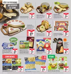 Gazetka promocyjna Edeka - Angebote der Woche - Gazetka - ważna od 14.10 do 14.10.2023 - strona 8 - produkty: arla, Becher, bio, blume, blumen, brie, cheddar, eis, exquisa, exquisa frischkäse, finello, fol epi, französischer weichkäse, frischkäse, frischkäsezubereitung, frucht, gin, gouda, hartkäse, Heu, hochland, italienischer hartkäse, Käse, kräuter, maultaschen, milch, miree, nuss, österreichischer schnittkäse, parmigiano, parmigiano reggiano, radler, rebell, reggiano, reis, rind, rügenwalder, rügenwalder mühle, sandwich, schnittkäse, schweizer schnittkäse, settele, Tasche, taschen, Ti, weichkäse, zott, ZTE