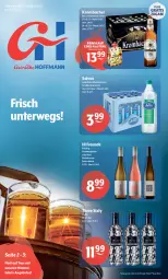 Gazetka promocyjna Getraenke Hoffmann - Prospekte - Gazetka - ważna od 20.05 do 20.05.2023 - strona 1 - produkty: Alwa, angebot, angebote, bier, burgunder, grauburgunder, krombache, krombacher, mineralwasser, natur, natur radler, natürliches mineralwasser, radler, riesling, rwe, Three Sixty, Ti, vodka, wasser