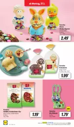 Gazetka promocyjna Lidl - Aktionsprospekt - Gazetka - ważna od 01.04 do 01.04.2023 - strona 24 - produkty: alkohol, bio, eier, lamm, ndk, Schal, Schale, schoko, schokolade, schokoladen, Ti